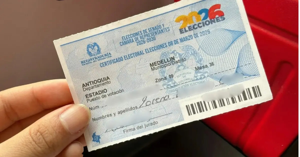 CERTIFICADO ELECTORAL VIGENTE PARA EL DESCUENTO POR SUFRAGANTE